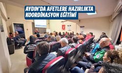 Aydın'da afetlere hazırlıkta koordinasyon eğitimi