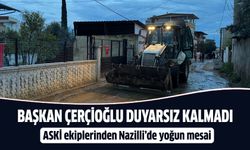 ASKİ ekiplerinden Nazilli’de yoğun mesai