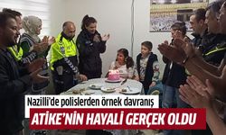 Nazilli’de polislerden örnek davranış