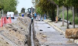 Kuşadası'nda altyapı yatırım çalışmaları sürüyor