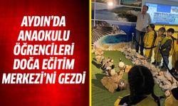Aydın’da anaokulu öğrencileri Doğa Eğitim Merkezi’ni gezdi