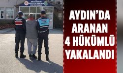 Aydın’da aranan 4 hükümlü yakalandı