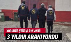 3 yıldır aranan şahıs yakalandı!
