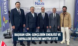 Başkan Gün: Gençlerin enerjisi ve hayalleri bizleri motive etti