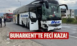 Buharkent'te feci kaza!