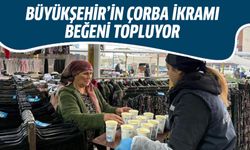 Aydın Büyükşehir Belediyesi'nin çorba ikramı beğeni topluyor
