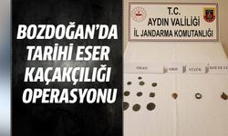 Bozdoğan’da tarihi eser kaçakçılığı operasyonu!