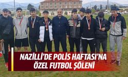 Nazilli’de ‘Polis haftası’na özel futbol şöleni