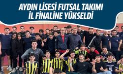 Aydın Lisesi futsal takımı il finaline yükseldi