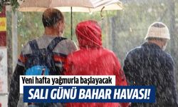 Yeni hafta yağmurla başlayacak!