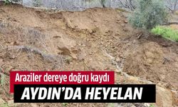 Aydın'da heyelan!