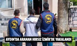 Aydın'da aranan hırsız İzmir'de yakalandı!