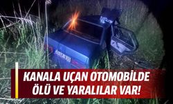 Kanala uçan otomobilde ölü ve yaralılar var!