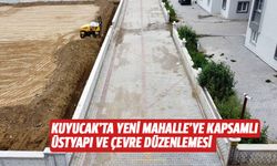 Kuyucak’ta Yeni Mahalle’ye kapsamlı üstyapı ve çevre düzenlemesi