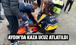Aydın'da kaza ucuz atlatıldı!