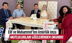 Elif ve Muhammet’ten ömürlük imza