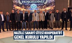 Nazilli Sanayi Sitesi Kooperatifi Genel Kurulu yapıldı