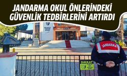 Jandarma okul önlerindeki güvenlik tedbirlerini artırdı