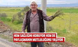 Hem sağlığını koruyor, hem de paylaşmanın mutluluğunu yaşıyor