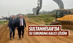 Sultanhisar'da su sorununa kalıcı çözüm