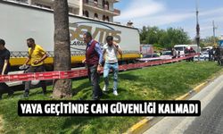 Yaya geçitinde can güvenliği kalmadı!
