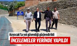 Kuyucak’ta yol güvenliği güçlendirildi