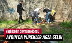 Yaşlı kadın ölümden döndü!