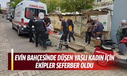 Yaşlı kadın için ekipler seferber oldu