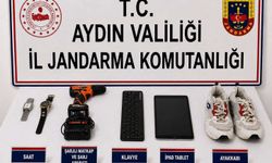 Nazilli’de komşusunun evini soydu, kameraya yakalandı