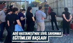 ADÜ Hastanesi’nde Sivil Savunma eğitimleri başladı