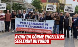 Engellilerden hatalı parka sloganlı uyarı!