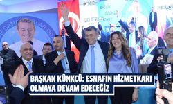 Başkan Künkcü: Esnafın hizmetkarı olmaya devam edeceğiz