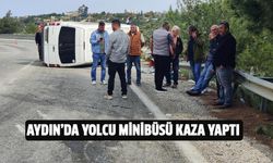 Aydın'da minibüs kazası!