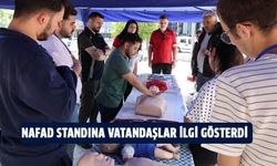 NAFAD standına vatandaşlar ilgi gösterdi