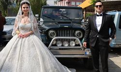Ustanın düğününde bütün cipler Nazilli’de toplandı