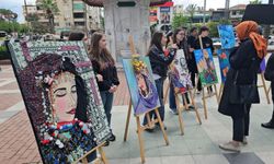 Fen Lisesi öğrencilerinden sanata dokunan etkinlik