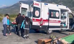 Trafik kazasında 1 yaralı