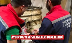 Aydın’da yem işletmeleri denetlendi
