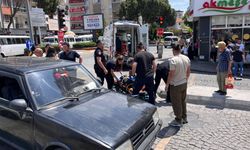 Karşıya geçmek istedi, otomobil çarptı