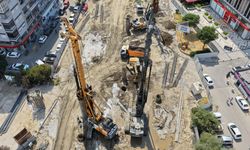 Dörtyol Köprülü Kavşağı'nda çalışmalar yüzde 45'e ulaştı