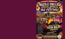 Nazilli’de yaz coşkusu başlıyor.. Yöresel ürünler ve yaz festivali kapılarını açıyor