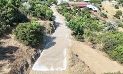 Nazilli Belediyesi Kırcaklı'da yolları yeniledi