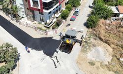 Nazilli Aydoğdu Mahallesi'nde sıcak asfalt yatırımı