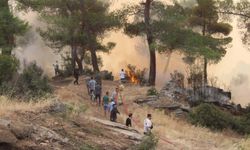 Rüzgar alevleri yeniden harlıyor, ekipler zamana karşı yarışıyor