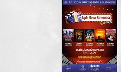 Nazilli’de açık hava sineması devam ediyor.. Özlem Çerçioğlu’ndan ücretsiz sinema gecelerine davet