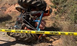 Karacasu’da traktör devrildi, 1 kişi hayatını kaybetti