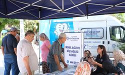 Başkan Çerçioğlu ağız ve diş sağlığı hizmetlerini Efeler, Didim ve İncirliova’da vatandaşlarla buluşturdu