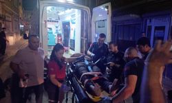 Araması olan şahsın gözaltına alınacağı sırada kaçışı kamerada