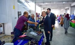 Vali Varol, Buharkent’te esnaf ve vatandaşlarla bir araya geldi