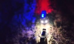 OSB'de 24 saat drone destekli devriye